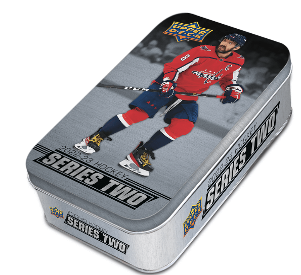 2022 UPPER DECK SERIES TWO HOCKEY RETAIL TIN