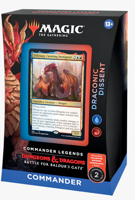 commander legends baldur's gate collector booster box MTG COMMANDER LEGENDS: BATTLE FOR BALDUR'S GATE COMMANDER DECK
