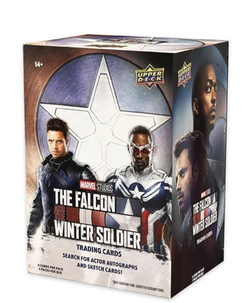 2022 UPPER DECK MARVEL STUDIOS THE FALCON & WINTER SOLDIER BLASTER BOX