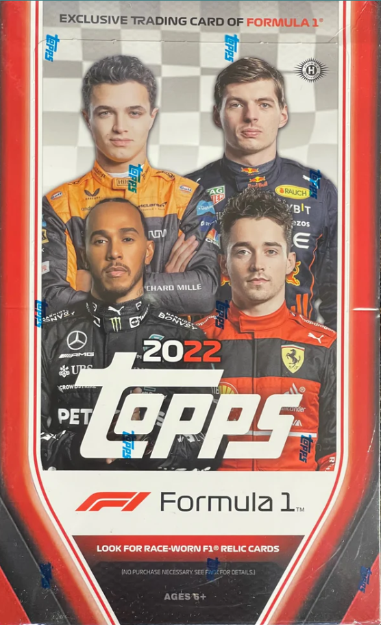 2022 TOPPS F1 RACING HOBBY BOX
