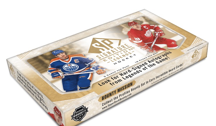 2020 UPPER DECK SP SIGNATURE EDITION LEGENDS HOCKEY HOBBY BOX
