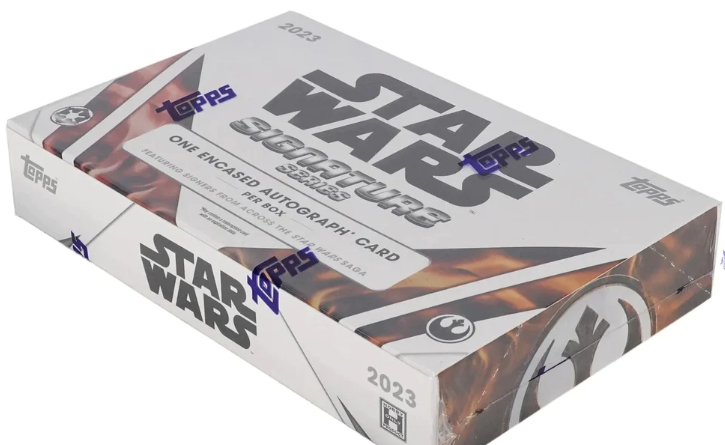 2023 TOPPS STAR WARS SIGNATURE SERIES HOBBY BOX