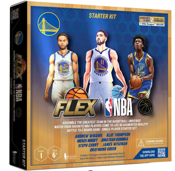 FLEX NBA TEAM STARTER SET - GOLDEN STATE WARRIORS