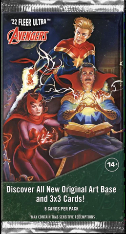 2022 UPPER DECK FLEER ULTRA AVENGERS HOBBY PACK