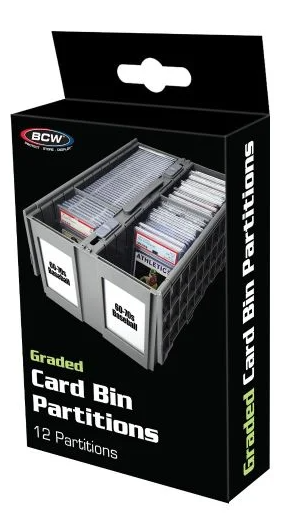 BCW CARD BIN PARTITIONS 12 PACK