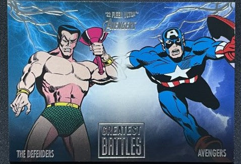 2022 FLEER ULTRA MARVEL - GREATEST BATTLES - SINGLES -