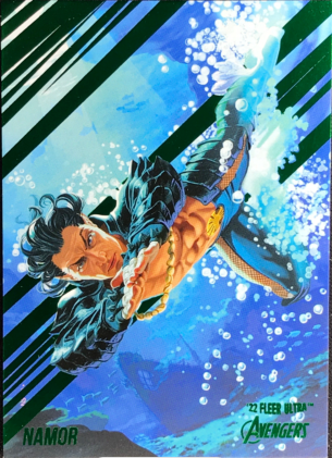 2022 FLEER ULTRA MARVEL - BASE - GREEN - SINGLES - #1-90 - YOU PICK FROM LIST