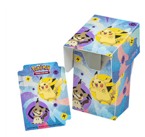 ULTRA PRO POKEMON PIKACHU & MIMIKYU DECK BOX