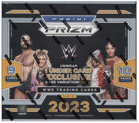 2023 PANINI PRIZM WWE HOBBY UNDER CARD BOX