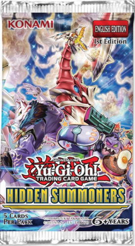 YU-GI-OH! HIDDEN SUMMONERS BOOSTER PACK