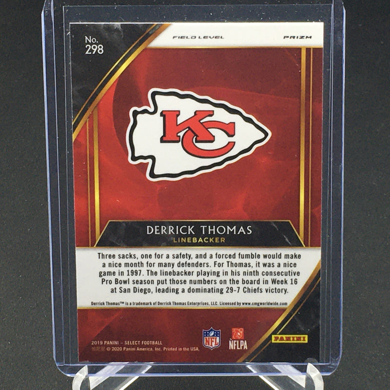 2019 PANINI SELECT - FIELD LEVEL - SILVER PRIZM - D. THOMAS -