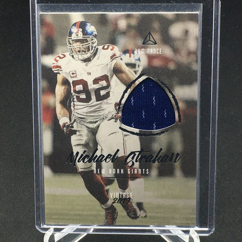 2019 PANINI LUMINANCE - M. STRAHAN - #VM-5 - JERSEY RELIC