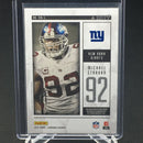 2019 PANINI LUMINANCE - M. STRAHAN -