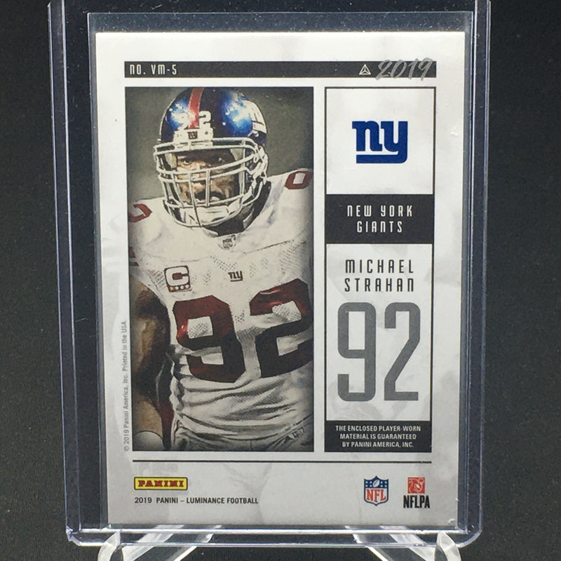 2019 PANINI LUMINANCE - M. STRAHAN -