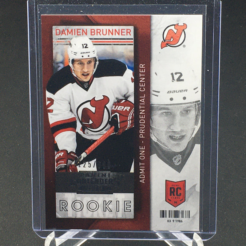 2013 PANINI CONTENDERS - ROOKIE TICKET - D. BRUNNER - #103 - #'D/600 - RC