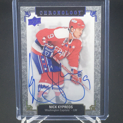 2018 UPPER DECK CHRONOLOGY - FRANCHISE HISTORY - N. KYPREDS - #FH-WA-NK - AUTOGRAPH