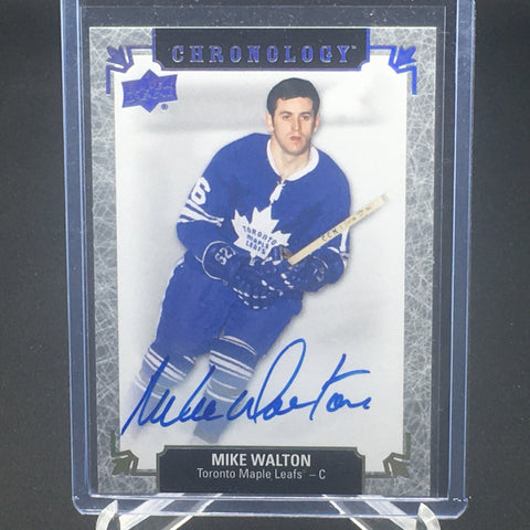 2018 UPPER DECK CHRONOLOGY - FRANCHISE HISTORY - M. WALTON - #FH-TO-MW - AUTOGRAPH