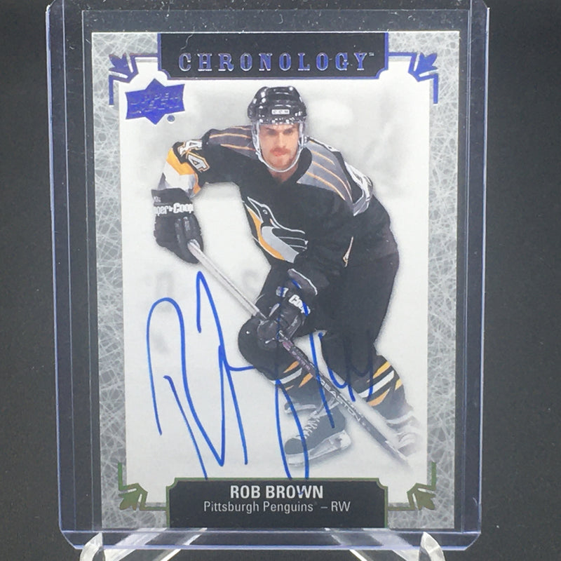 2018 UPPER DECK CHRONOLOGY - FRANCHISE HISTORY - R. BROWN -