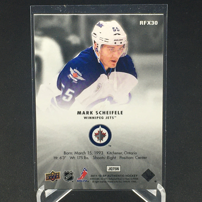2011 UPPER DECK SP AUTHENTIC - ROOKIE HOLO FX - M. SCHEIFELE -
