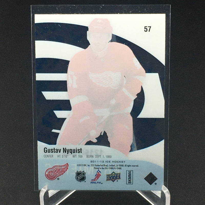 2011 UPPER DECK ICE - PREMIERES - G. NYQUIST - #57 - #'D/1999