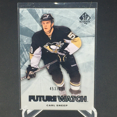 2011 UPPER DECK SP AUTHENTIC - FUTURE WATCH - C. SNEEP - #218 - #'D/999 - RC