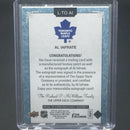 2018 UPPER DECK CHRONOLOGY - LETTERMAN - A. IAFRATE - #L-TO-AI - #'D/20 - RELIC - AUTOGRAPH