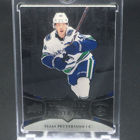 2018 UPPER DECK EXQUISITE - PLATINUM ROOKIES - E. PETTERSSON - #R30 - #'D/199