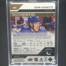 2018 UPPER DECK SP GAME USED - AUTHENTIC ROOKIES - A. GAUDETTE - #195 - #'D/49 - PATCH - RC