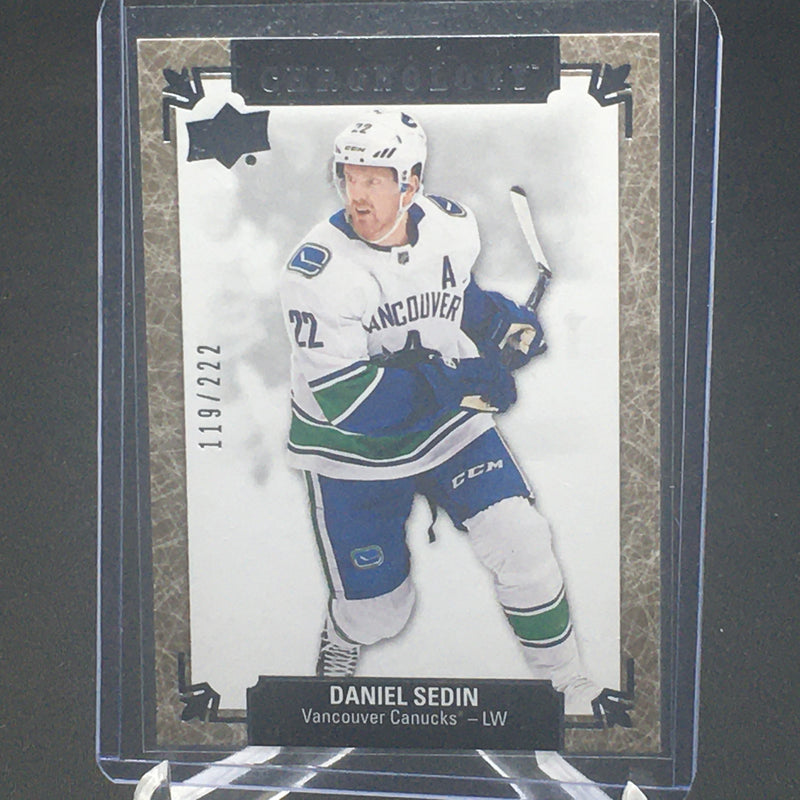 2018 UPPER DECK CHRONOLOGY - D. SEDIN - #68 - #'D/222