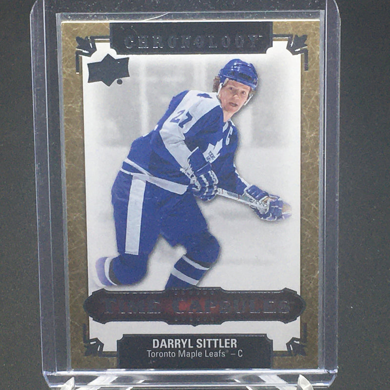 2018 UPPER DECK CHRONOLOGY - TIME CAPSULE - D. SITTLER - #TC-11 - #'D/25 - UNOPENED