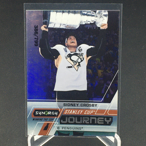 2020 UPPER DECK SYNERGY - STANLEY CUP JOURNEY - S. CROSBY - #CJ-SC - #'D/799