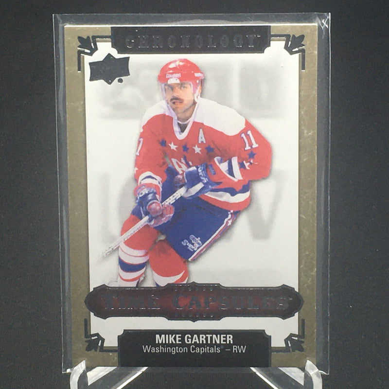 2018 UPPER DECK CHRONOLOGY - TIME CAPSULE - M. GARTNER -