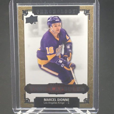 2018 UPPER DECK CHRONOLOGY - TIME CAPSULSE - M. DIONNE - #TC-32 - #'D/25 - OPENED