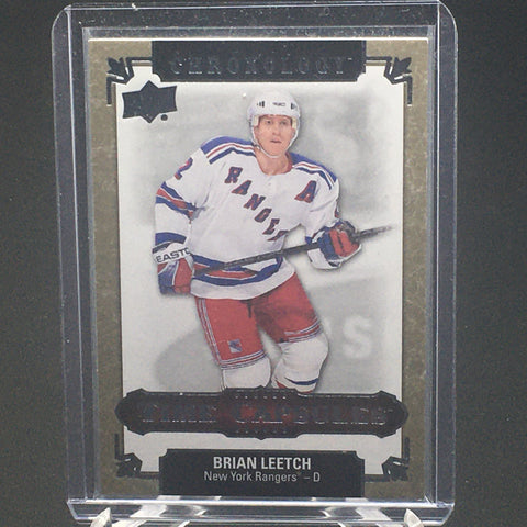 2018 UPPER DECK CHRONOLOGY - TIME CAPSULE - B. LEETCH - #TC-19 - UNOPENED