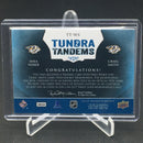 2013 UPPER DECK ARTIFACTS - TUNDRA TANDEMS - S. WEBER/ C. SMITH -