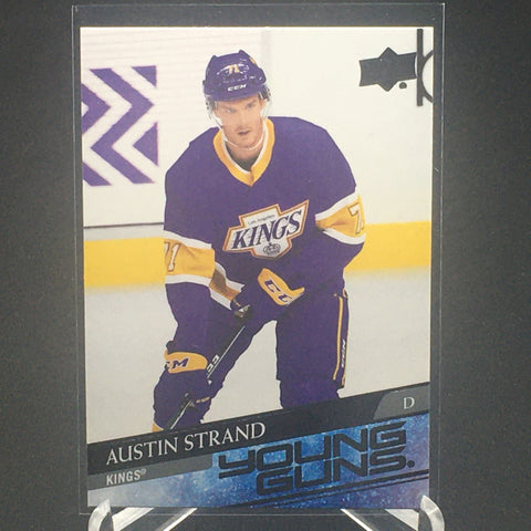 2020 UPPER DECK EXTENDED SERIES - YOUNG GUNS - A. STRAND - #722 - RC
