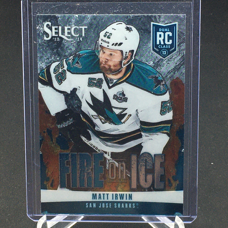 2013 PANINI SELECT - FIRE ON ICE - M. IRWIN -