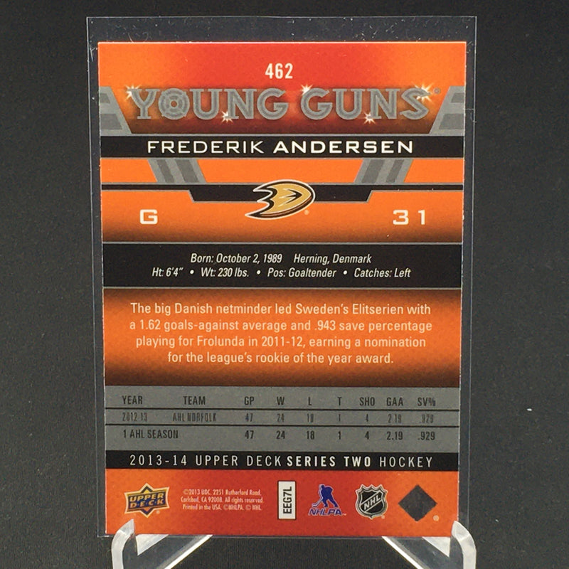 2013 UPPER DECK SERIES TWO - YOUNG GUNS - F. ANDERSEN -