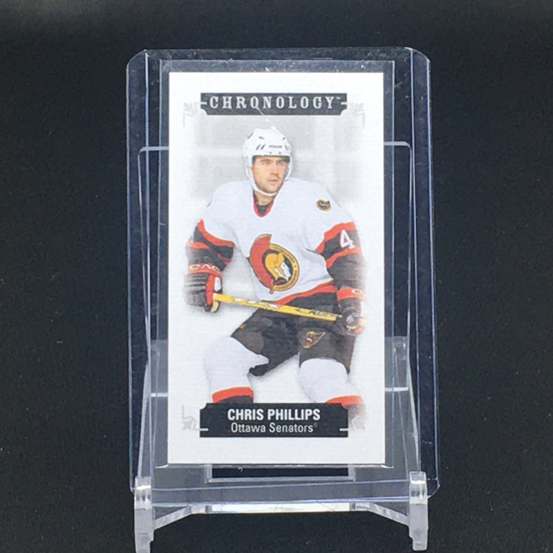 2018 UPPER DECK CHRONOLOGY - MINI TIME CAPSULE - BLANK BACK -  C. PHILLIPS -