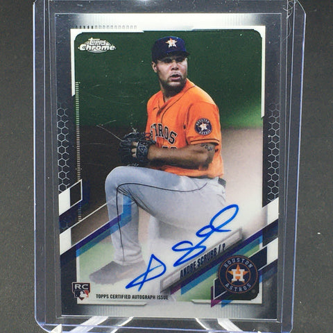 2021 TOPPS CHROME - A. SCRUBB - #RA-AS - AUTOGRAPH - RC