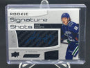 2018 UPPER DECK ENGRAINED - ROOKIE SIGNATURE SHOTS - A. GAUDETTE - #RSS-AG - #'D/249 - RELIC - AUTOGRAPH - RC