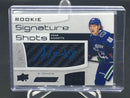 2018 UPPER DECK ENGRAINED - ROOKIE SIGNATURE SHOTS - A. GAUDETTE - #RSS-AG - #'D/249 - RELIC - AUTOGRAPH - RC