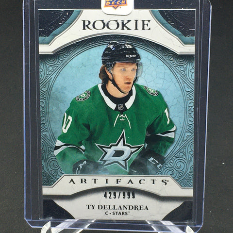 2020 UPPER DECK ARTIFACTS - SILVER ROOKIE - T. DELLANDREA - #190 - #'D/999 - RC
