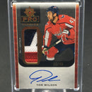 2019 UPPER DECK ULTIMATE COLLECTION - PRO THREADS - T. WILSON - #PT-TW - #'D/49 - PATCH RELIC - AUTOGRAPH
