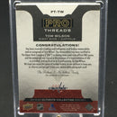 2019 UPPER DECK ULTIMATE COLLECTION - PRO THREADS - T. WILSON - #PT-TW - #'D/49 - PATCH RELIC - AUTOGRAPH