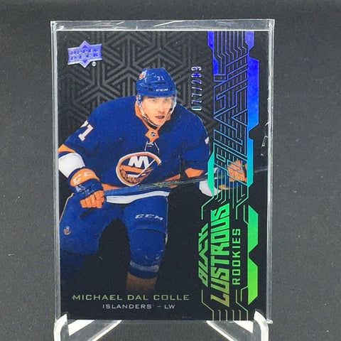 2018 UPPER DECK BLACK - BLACK LUSTROUS - M. COLLE - #LR-MD - #'D/299
