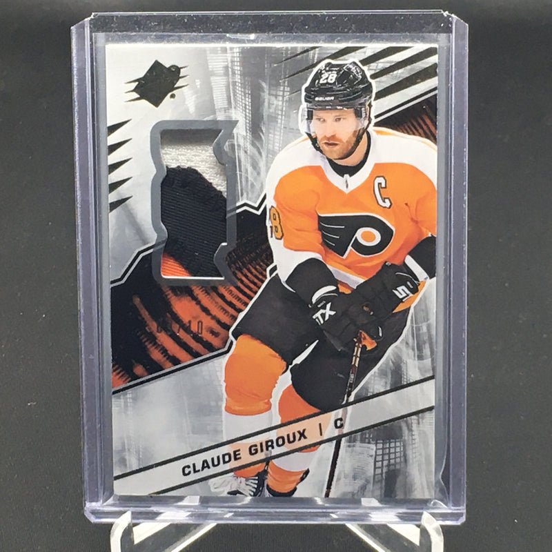 2018 UPPER DECK SPX - C. GIROUX - #9 - #'D/10 - PATCH