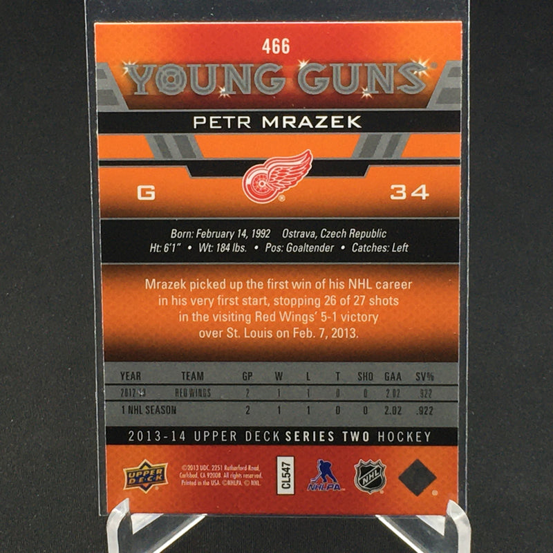 2013 UPPER DECK SERIES TWO - YOUNG GUNS - P. MRAZEK -