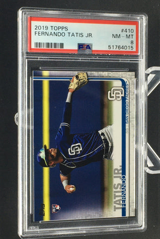 2019 TOPPS SERIES TWO - F. TATIS JR. - #410 - PSA 8 - RC
