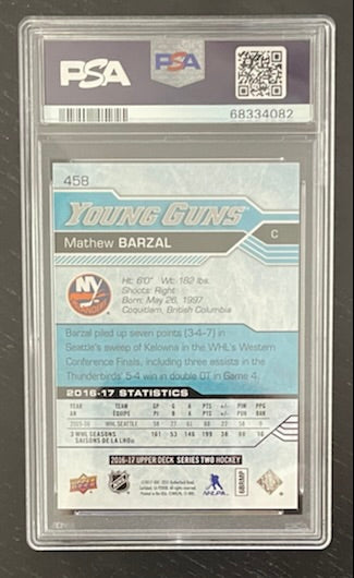 2016 UPPER DECK SERIES TWO - YOUNG GUNS - M. BARZAL -
